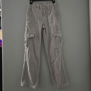 Women's Gray Cargo Pants